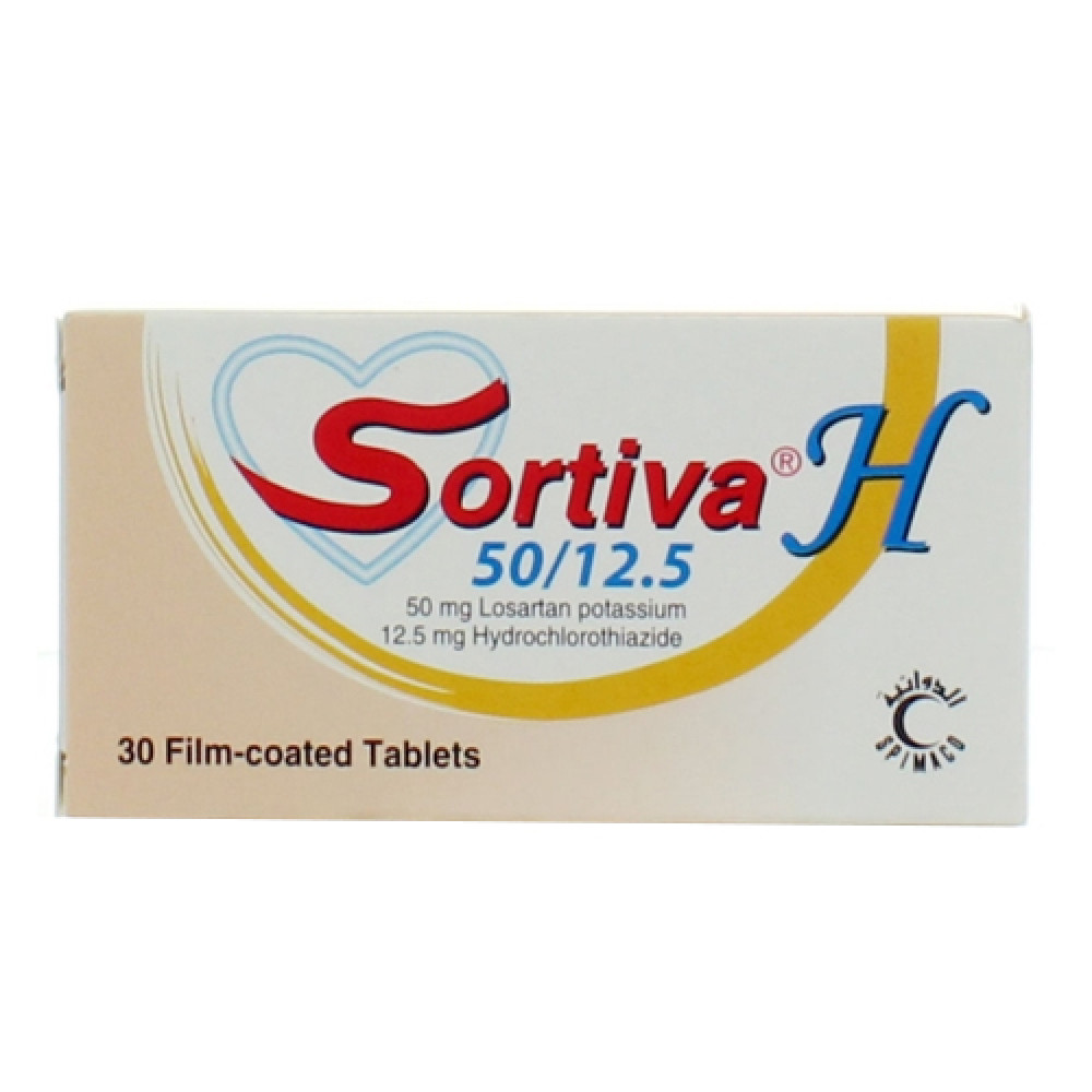 SORTIVA H 50/12.5MG 30 FC TABLETS