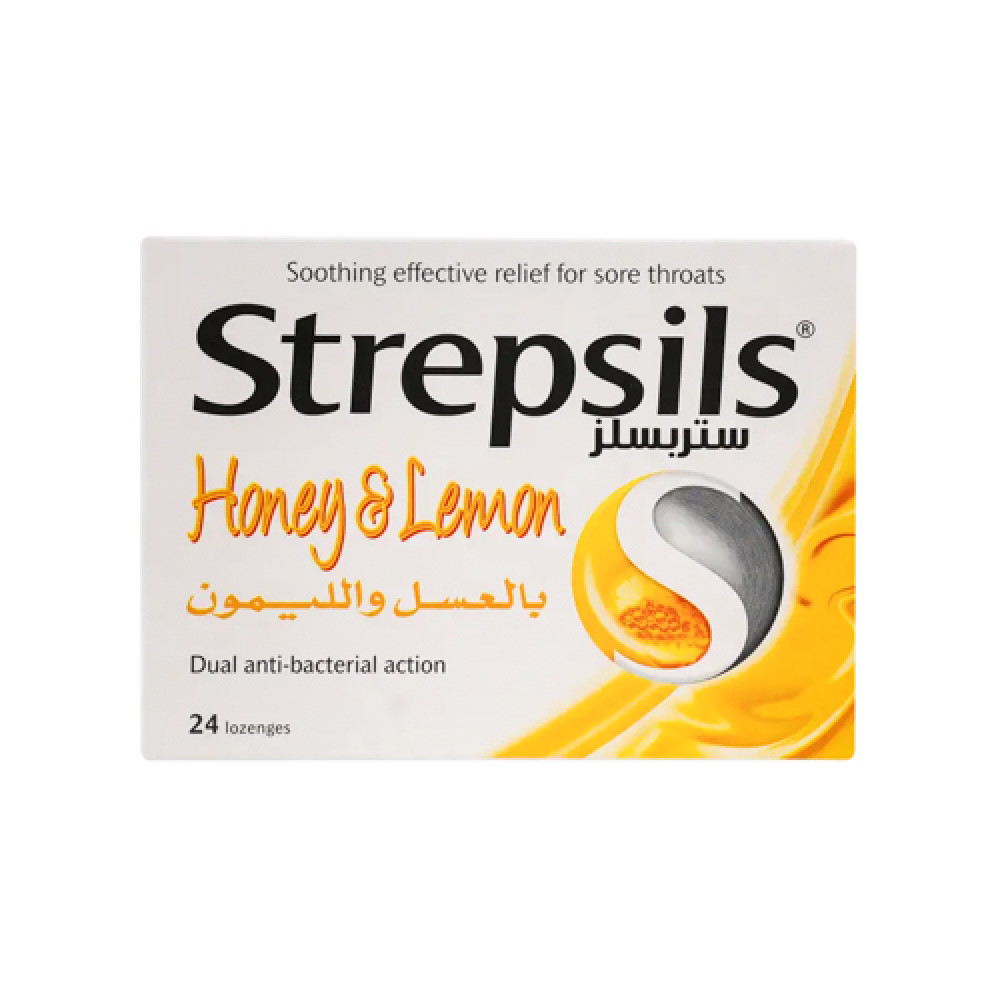 Strepsils Honey & Lemon 24 Lozenges