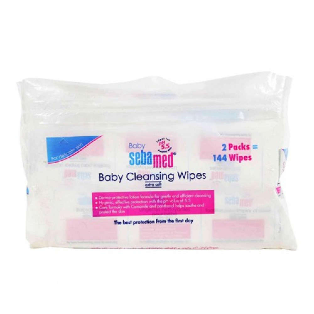 Sebamed Baby Cleansing Wipes 144pc