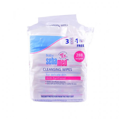 Sebamed Baby Cleansing Wipes 288pc