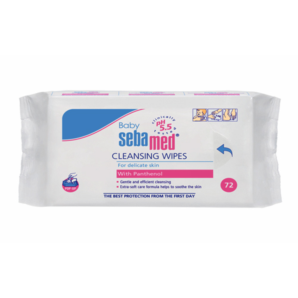 Sebamed Baby Cleansing Wipes 72pc