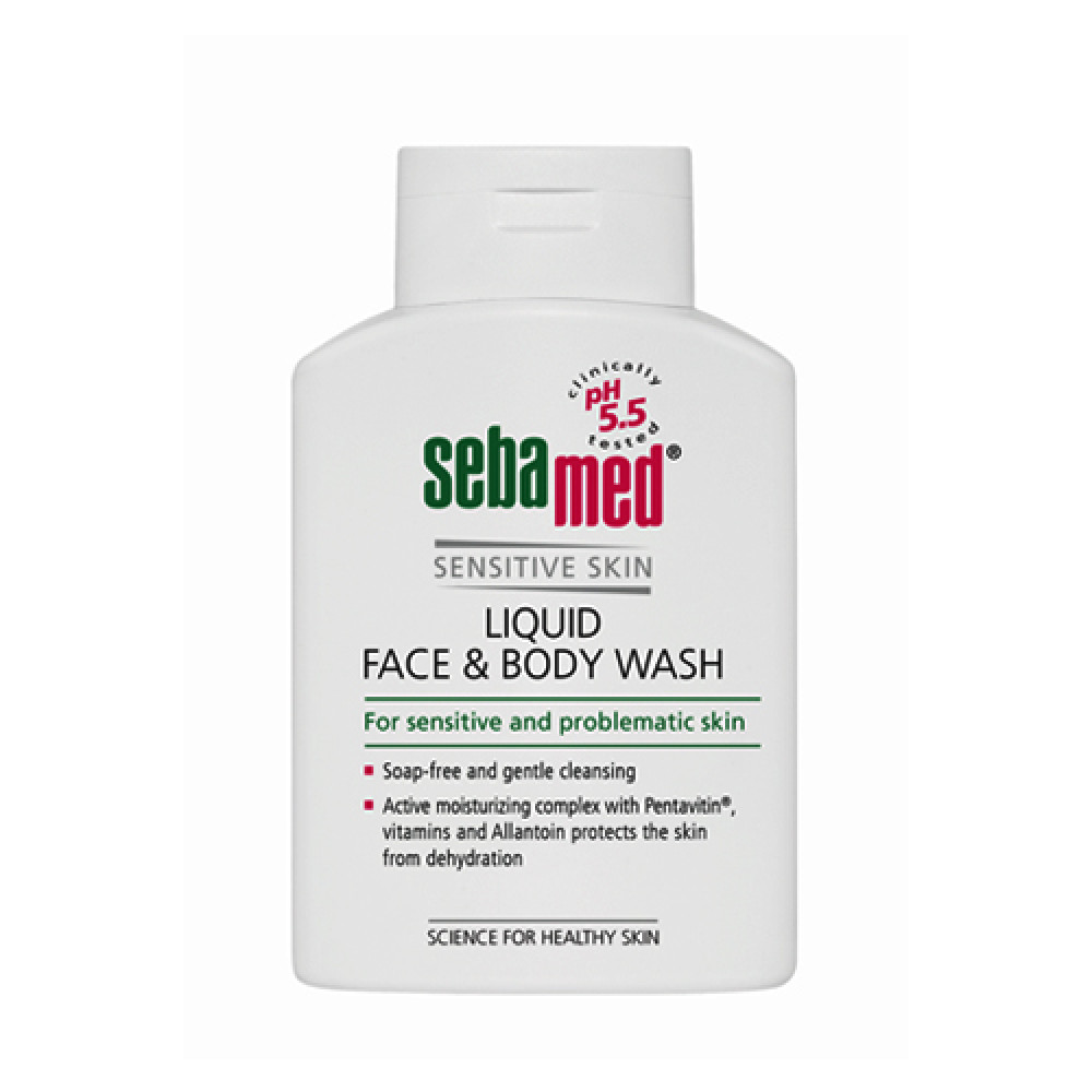 Sebamed Liquid Face & Body Wash 200ml 