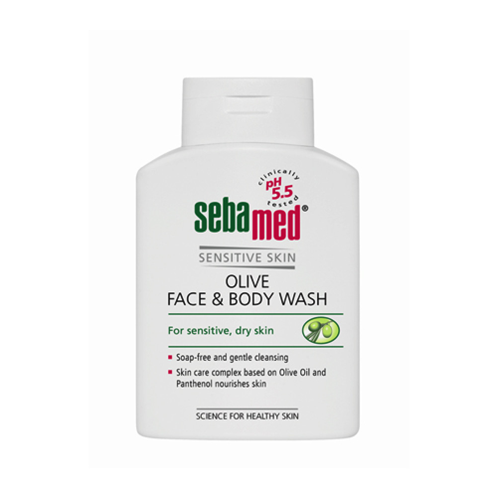 Sebamed Olive Liquid Face & Body Wash 200ml