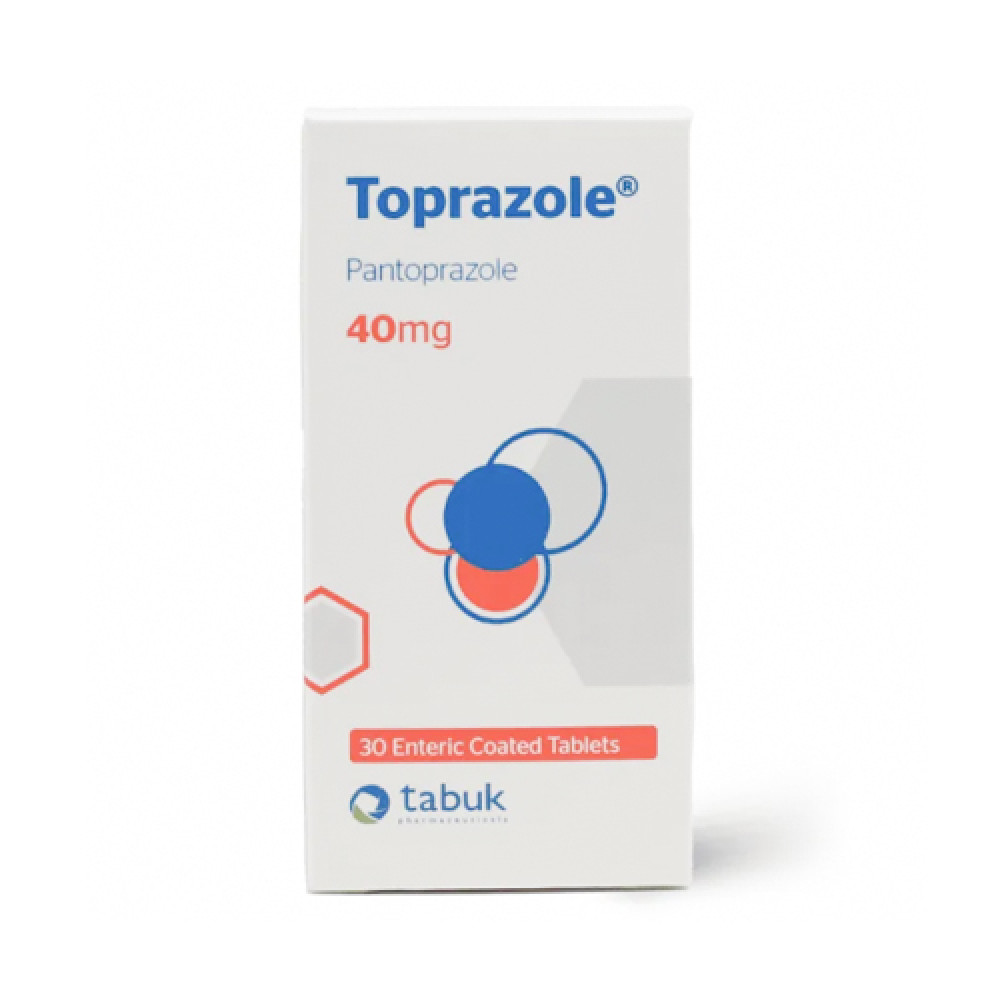 Toprazole 40mg 30 Tablets 