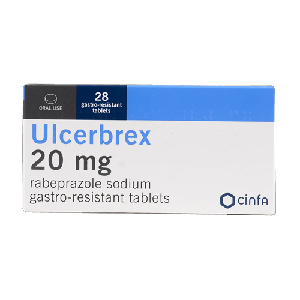 ULCERBREX 20MG 28TAB