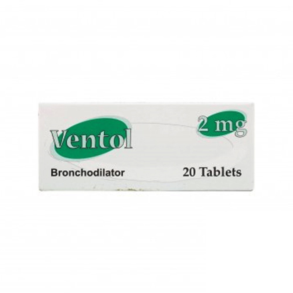 Ventol 2mg 20 Tablets