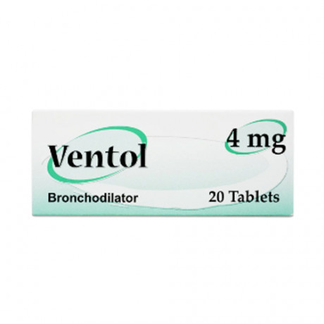 Ventol 4mg 20 Tablets
