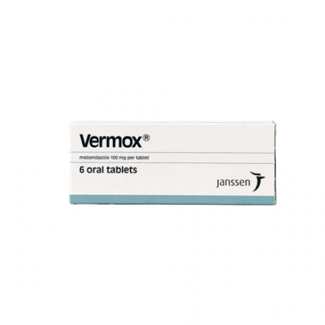 VERMOX 100MG 6TAB