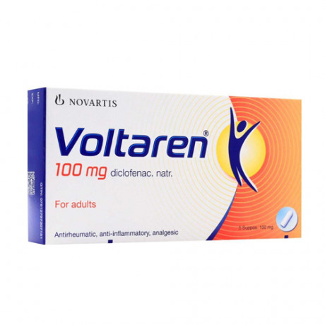 VOLTAREN 100MG 5 SUP