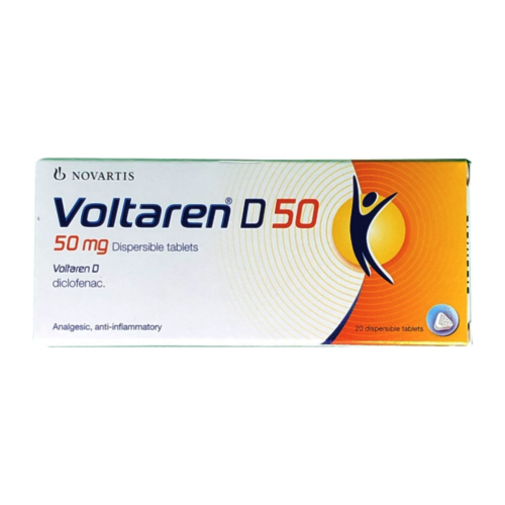 VOLTAREN D 50MG 20 TAB