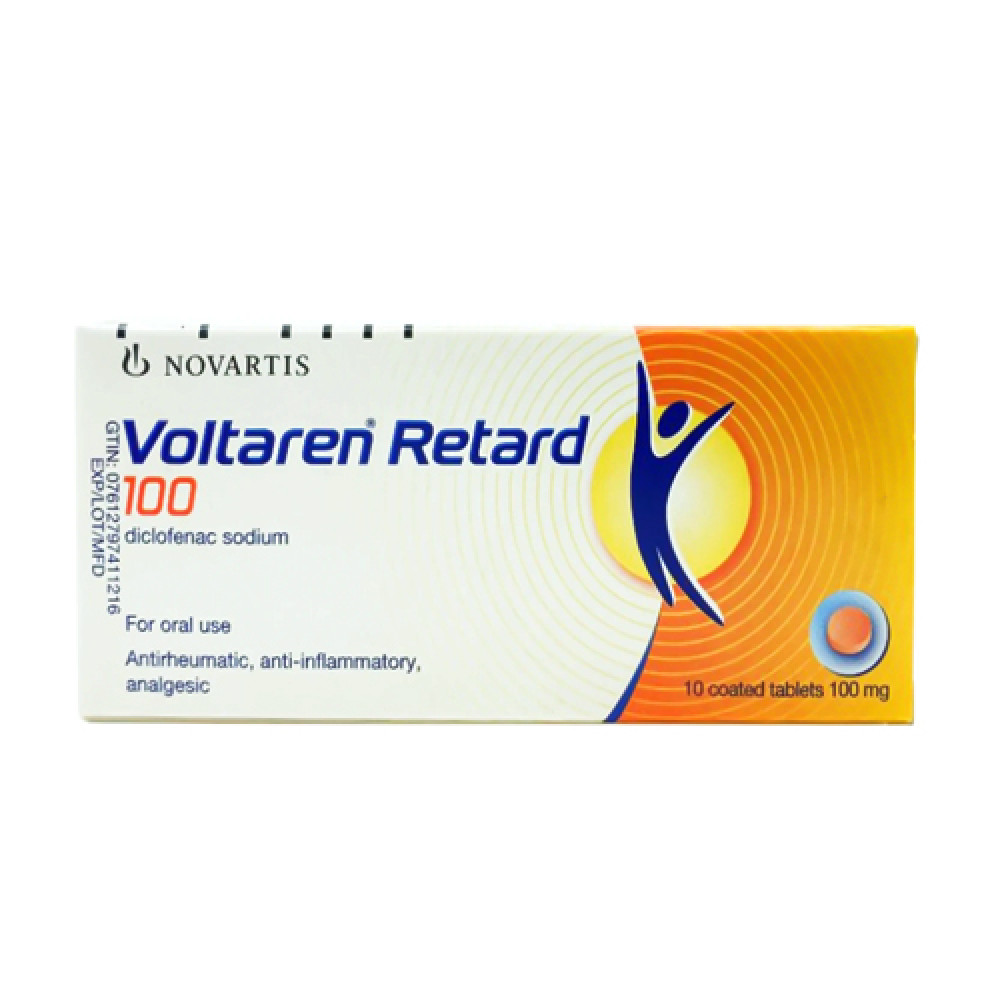 VOLTAREN RETARD 100MG 10 TAB