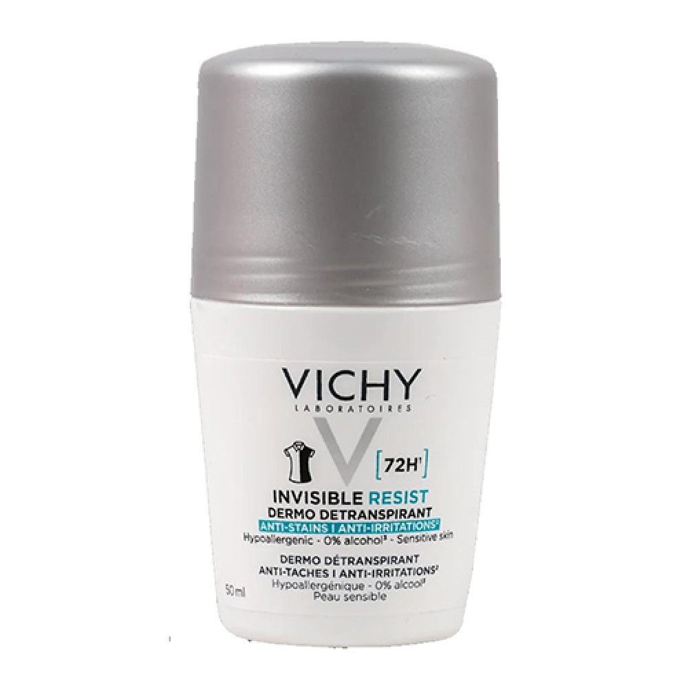 Vichy Deo Roll Invisible Resist 72H 50ml-White