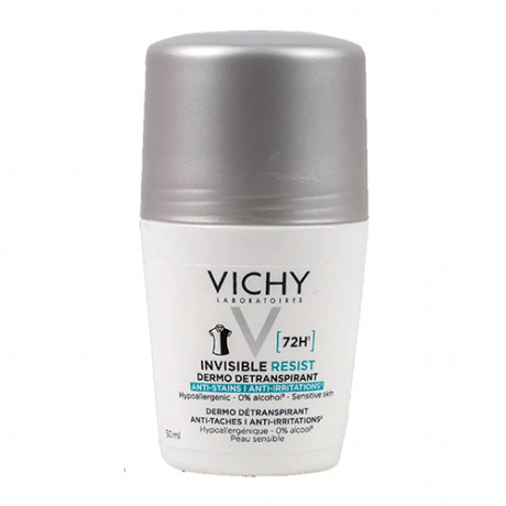 Vichy Deo Roll Invisible Resist 72H 50ml - White