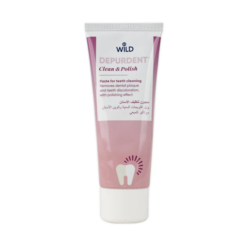 Wild Depurdent Clean Polish Toothpaste 75ml