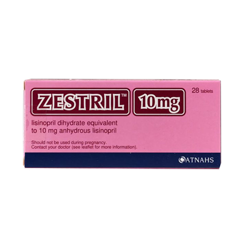 ZESTRIL 10MG 28 TAB